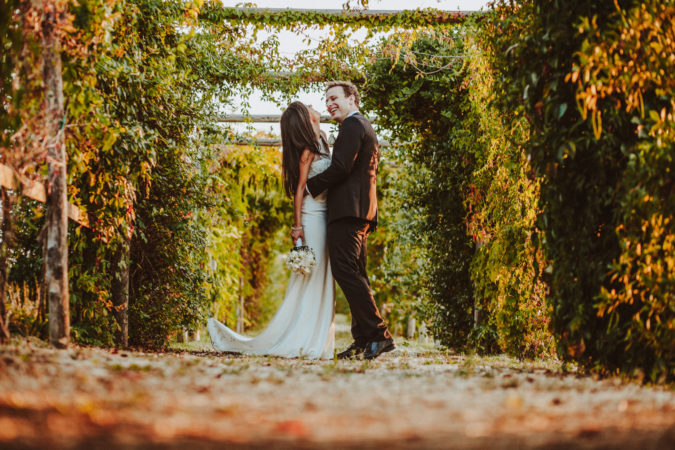 couple photography during amazing summer evening